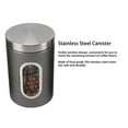 thumbnail image 4 of Stainless Steel Airtight Canisters Coffee Storage, Large Capacity Food Grade Container with Visible Window for Coffee Beans Multifunctional Kitchen Canister Set, 4 of 7
