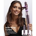 thumbnail image 4 of 5 in 1 Air Styler with High-Speed Blow Dryer, Dual Voltage Hair Dryer Brush with Travel Bag, Anti-Frizz, Compact - Purple, 4 of 8