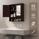 thumbnail image 3 of Mueble de baño montado en la pared COSTWAY con 2 puertas con espejo, 3 of 9