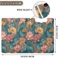 thumbnail image 3 of FORMRS A4 Clipboard Folder with Pen Holder Horizontal Foldable School Office Binder, Pink Water Lilies Pattern, 3 of 9