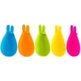 thumbnail image 1 of 5 soportes para bolsitas de té con forma de conejo, elegantes cojines de silicona para bolsitas de té, colgadores de silicona para té., 1 of 8