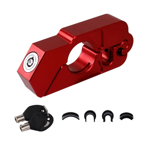 Sonducket Manillar delantero de patinete eléctrico, candado de aleación de aluminio, candados de freno para monopatín de motocicleta, reemplazo para Ciclismo Rojo Sonducket OD024806-01