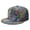 White-515, variant on Tribal Style Flat Brim Cap – Artistic Minimalist Design, Adjustable Snapback, Unisex for Streetwear & Casual