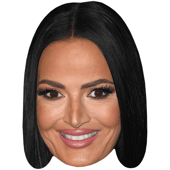 Lisa Barlow (Smile) Big Head. Larger than life mask.