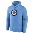 thumbnail image 2 of Men's Fanatics Blue Winnipeg Jets Alternate Graphic Fleece Pullover Hoodie, 2 of 3