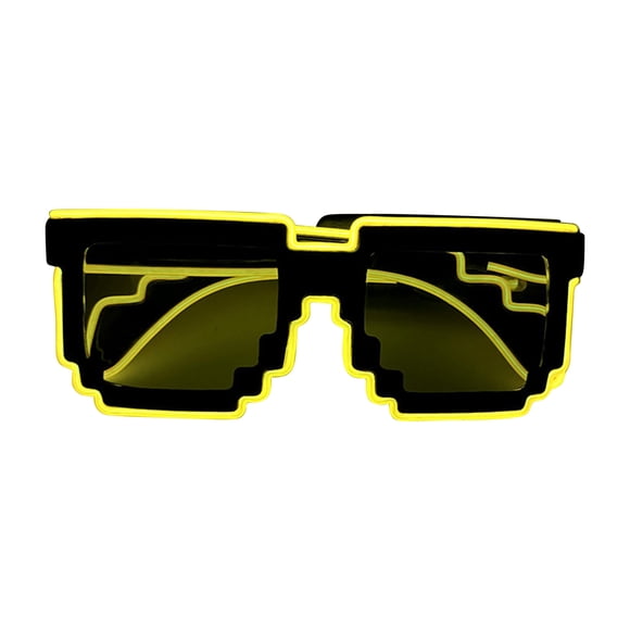 Gafas de sol luminosas LED, juguete de estilo genial