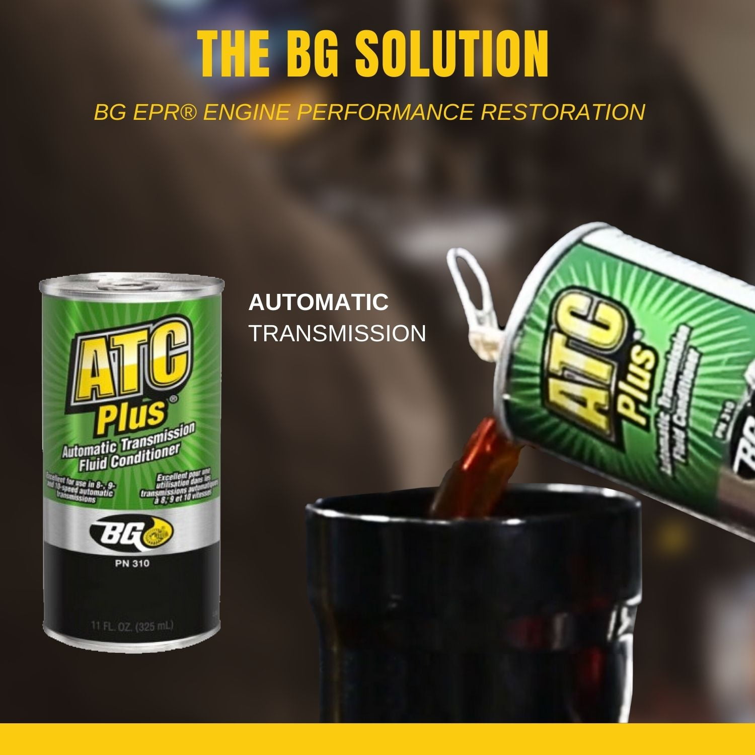 Smilyeez BG ATC PLUS Automatic Transmission Fluids, 11 fl oz (2 pack) with Smilyeez Pocket Screwdriver