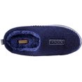 thumbnail image 5 of Urban Fox Mens Suede Slippers I Thickly Padded I 100% Boa Lining I Comfortable House Slippers Navy XL (13-14), 5 of 7
