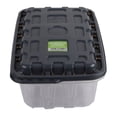 thumbnail image 2 of Organizador Prichos Shoebox Transparente con Tapa Gris, 2 of 4