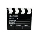thumbnail image 3 of Claqueta de cine Hollywood de madera negra de 1 pieza, 3 of 4