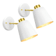 thumbnail image 1 of 2 Lámpara Decorativas De Pared Interior/exterior Vintage Led Xtellar blanco, 1 of 3