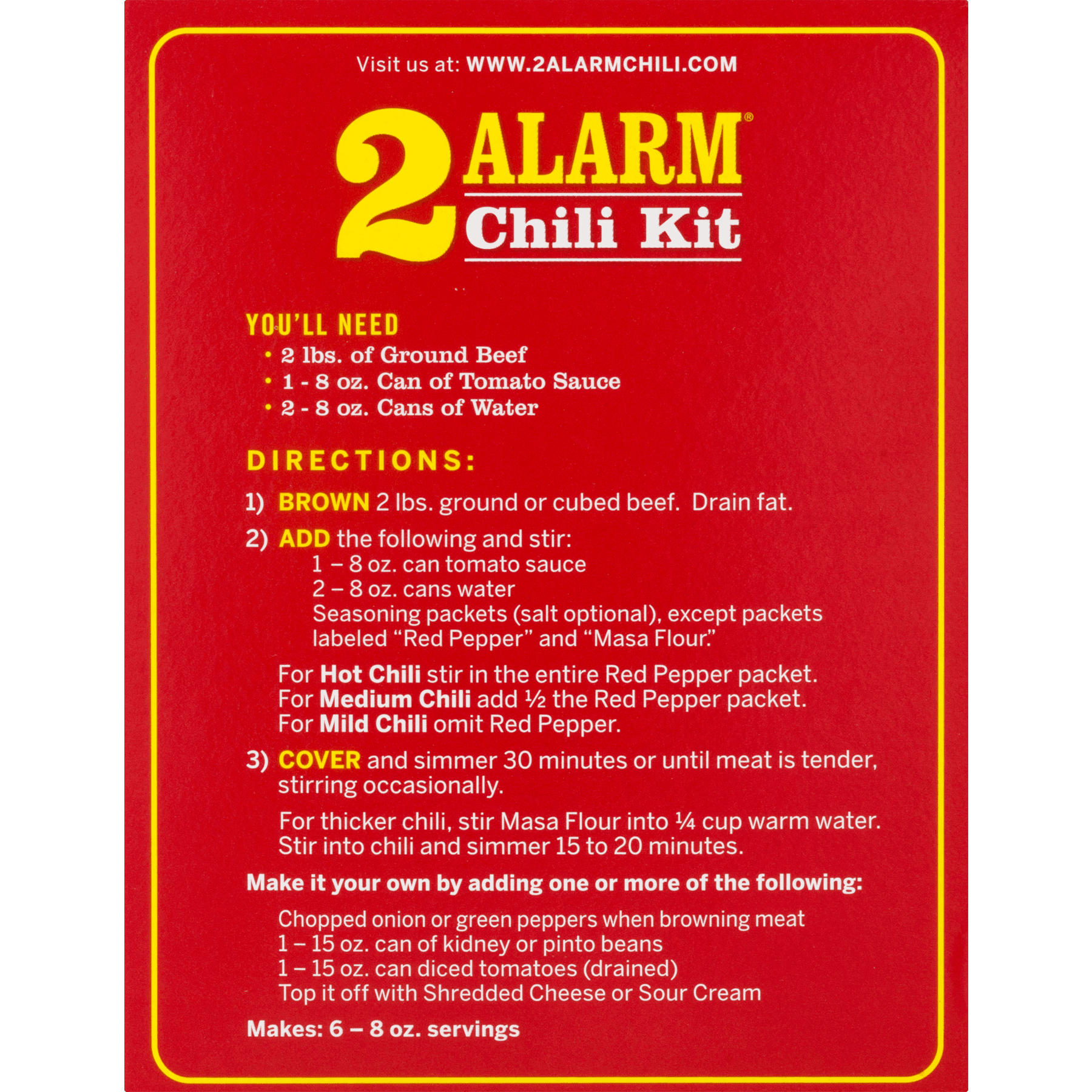 2 Alarm Chili Kit Walmart