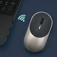 thumbnail image 6 of wireless mouse gaming mouse bluetooth mouse, Mute Wireless-mode Mouse Thin And Easy Key Mute Plug And Play Compatible Rechargeable Ergonomic Design Three-way DPI Adjustment, Gray, 6 of 7