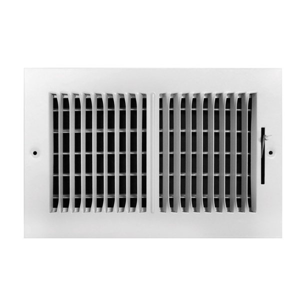 REGISTER WALL WHT 10X6"