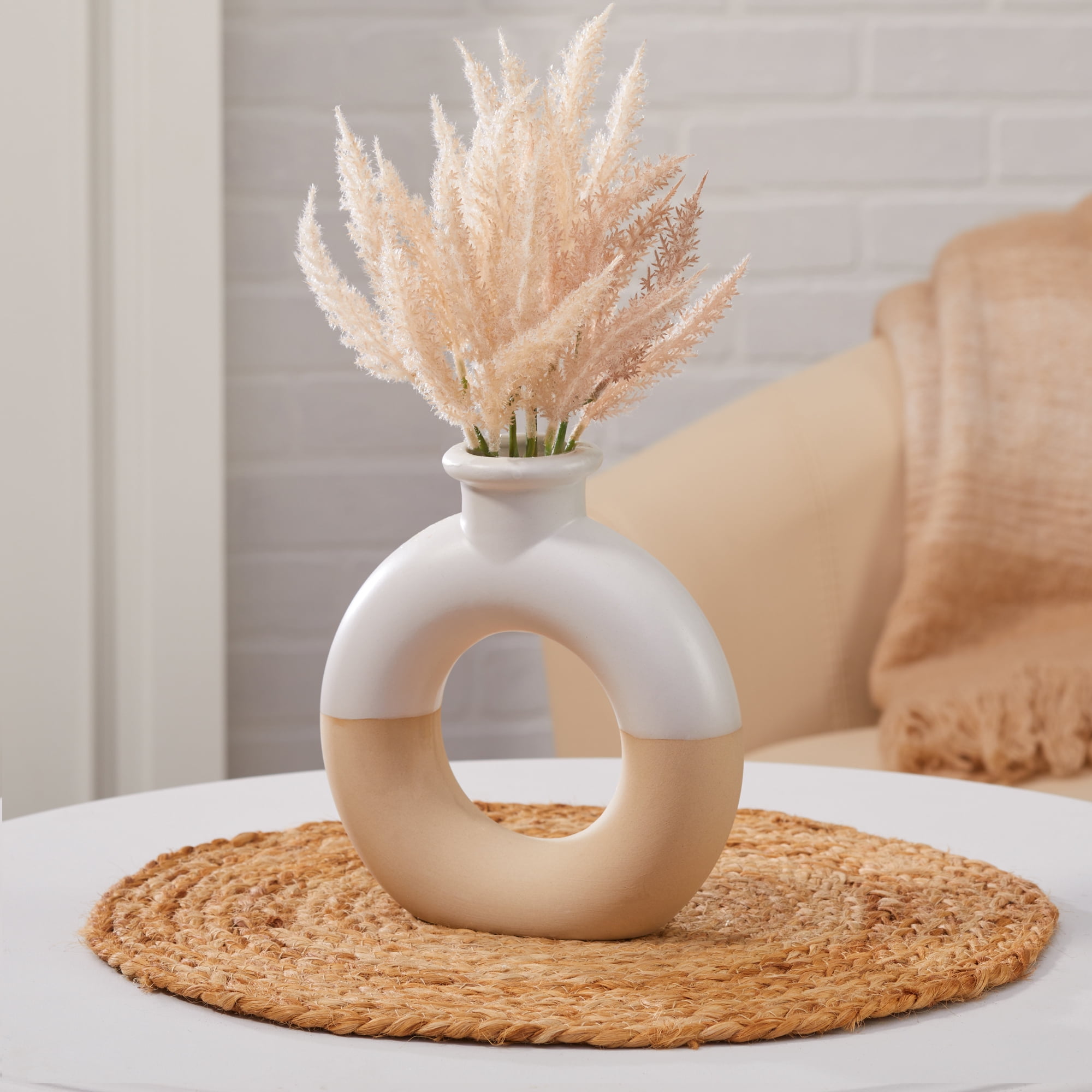 Mainstays Artificial Pampas Grass Pick 2.5 inch x 8.25 inch Pink