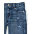 thumbnail image 2 of Wonder Nation Boys Denim Shorts, Sizes 4-18 Husky, 2 of 3