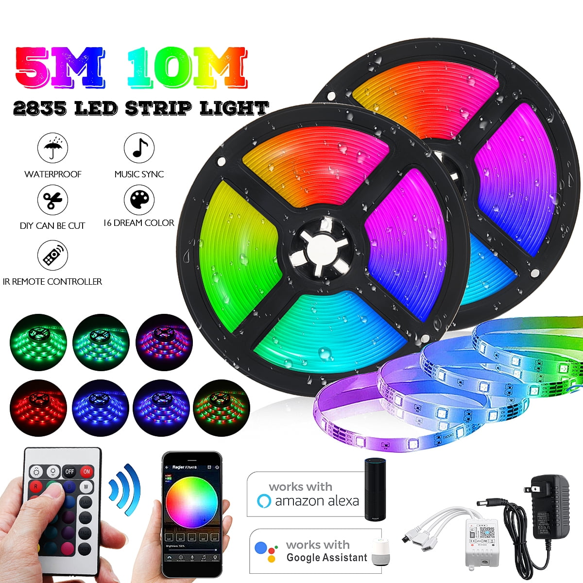 light strip google home