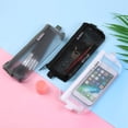 thumbnail image 4 of KAKOWELY 3pcs Zipper File Bags Organizer Mesh Zipper Pencil Case Storage Travel Holder Transparent Multipurpose Paper Document Pouches Student Stationery Office Bill Receive Bag,8.27"X3.54"X0.2", 4 of 4