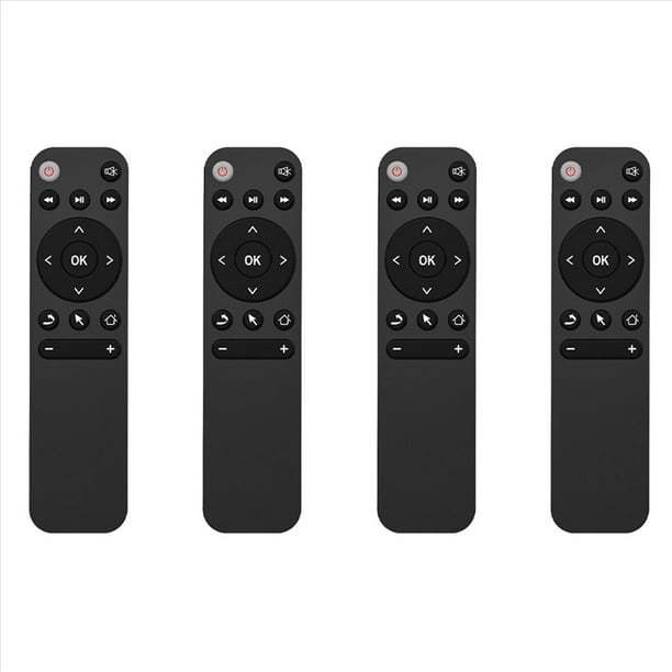 4X Bluetooth 5.2 Control Remoto para Smart Tv Box TeléFono Computadora Pc Proyector Etc. BT5.2 Control Remoto