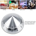 thumbnail image 4 of Fyearfly Minuterie de Cuisine, Acier Inoxydable à la Mode 60 Minutes Compte à rebours minuterie de Cuisson mécanique Outil de Cuisine(Argent), 4 of 12