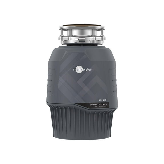 InSinkErator Evolution .75HP, 3/4 HP Garbage Disposal, Advanced Series EZ Connect Continuous Feed Food Waste Disposer