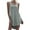 Gray, variant on lmcalzta Womens Long Tank Tops Crew Neck Sleeveless Tshirts Camisole Summer Lounge Mid Length Tank Tops