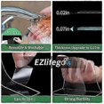 thumbnail image 5 of EZlifego Double Sided Tape Heavy Duty Multipurpose Removable Mounting Tape Adhesive Grip Reusable Strong Sticky Wall Tape Strips Transparent Tape Post, 5 of 5