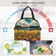thumbnail image 4 of Easygdp Field Style Bicycle Young Sunflower Caja de Almuerzo para Mujeres y Hombres, Bolsa de Almuerzo Insulada, Bolsas Reutilizables Impermeables para Viajes, Trabajo y Picnics, 4 of 7