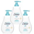 thumbnail image 4 of 3 Pack Dove Baby Rich Moisture Head to Toe Body Wash 400 ml (3x 13.52 oz), 4 of 4