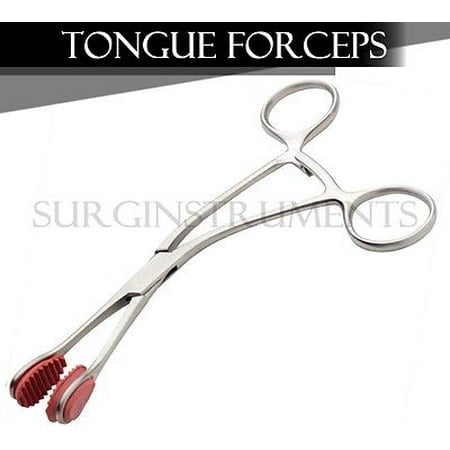 100 Young Tongue Forceps 6.5" Dental Surgical Oral Instrument