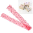 thumbnail image 1 of Red Lace Ribbon, Stretchy 10 Yards Lace Trim  For Sewing DIY For Decorations, 1 of 8