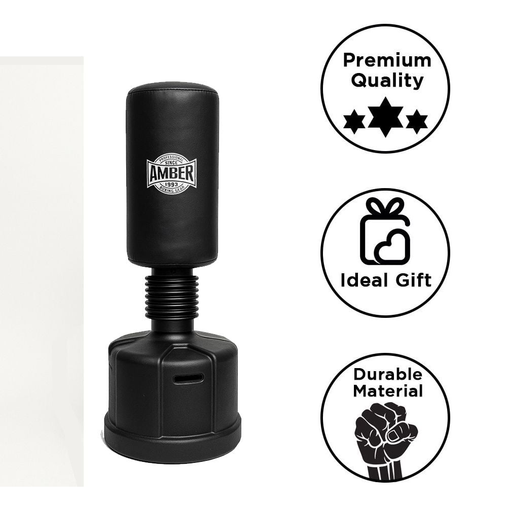 Heavy Duty Freestanding Boxing Punching Heavy Bag for Adults & Kids Freestanding Punching Bag Heavy Boxing Bag Solid Base - Free Stand Kickboxing Bags Kick Punch Bag for Home or The Gym