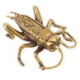 thumbnail image 2 of Adorno De Grillo De Cobre Antiguo, Figura De Escritorio De La Suerte Para Mascotas, Decoración Exquisita De Oficina, 2 of 7