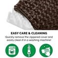thumbnail image 5 of FurHaven Ultra Plush Orthopedic Deluxe Mattress Pet Bed for Dogs & Cats - Chocolate, Medium, 5 of 11