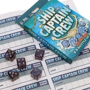 TDC Games Ship Captain Crew Dice Game for Party Favors and Family Game Night, 5 Dice, Travel Size