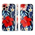 thumbnail image 3 of DesignSkinz Vivid Tropical Red Floral v1 Full-Body Skin Decal Wrap Cover for iPhone 16 Pro Max, 3 of 9