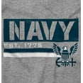thumbnail image 2 of US Navy Eagle Anchor Logo Est 1775 Toddler Boy Girl T Shirt Infant Toddler Brisco Brands 12M, 2 of 6
