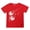 Red, variant on Dandelion Print Short Sleeve for Kids Boys Girls Toddler Crewneck Cotton Soft T shirts Basic Preppy School Tees