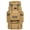 Khaki, variant on Stylish Large-capacity Travel Backpack Polyester,Black