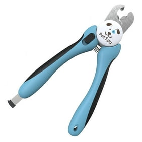 PetSpy Dog Nail Clippers and Trimmer with Quick Sensor - Razor Sharp Blades, Safety Guard to Avoid Overcutting, Free Nail File