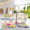 thumbnail image 5 of Wildflowers Dish Drying Mat, Absorbent Microfiber Pad Protector For Kitchen Counter Top Mat Dish Drainboard 18x24in, 5 of 7
