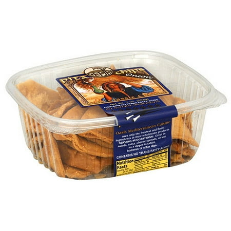 Oasis Classic Cuisine Onion Pita Chips, 7 oz (Pack of 12)