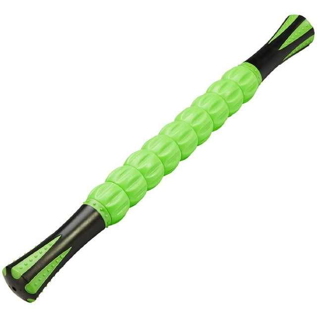Rare pearl fascia massage roller with green handle