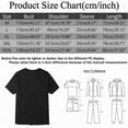 thumbnail image 3 of NIEWTR Plus Size American Flag Shirts for Men 4th of July Patriotic Short Sleeve T-Shirt Summer Gym Workout Tops(Dark Gray,M), 3 of 4