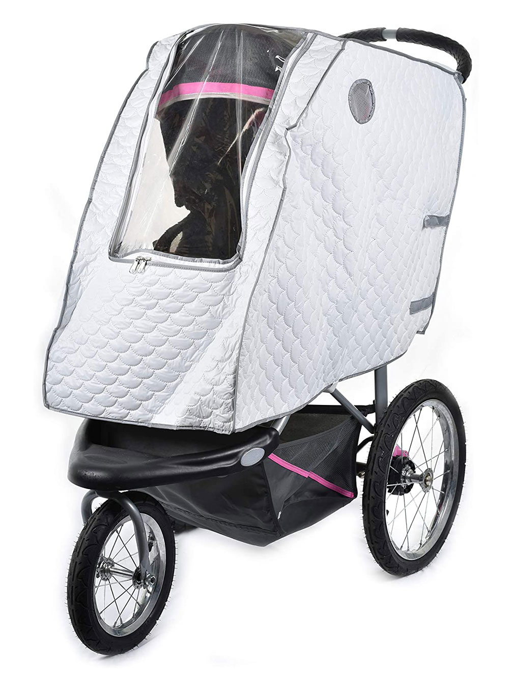 Masirs Quilted Stroller Cover - multi 
