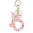 thumbnail image 2 of Keychain for Women - Butterfly Tassel Key Ring, Fashion Pendant for Purse Handbags Girls, 2 of 9