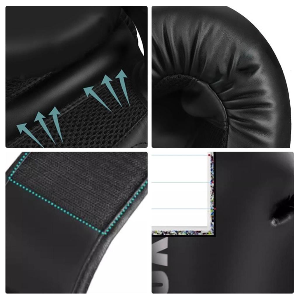 Yihuala 6/8/10/12oz Boxing Gloves Fight Training Gloves Kickboxing Gloves Punching Gloves Heavy Bag Gloves for Sport