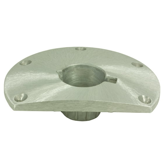 Springfield Marine 1600005 Taper-Lock 9" Satin Flat Side Base
