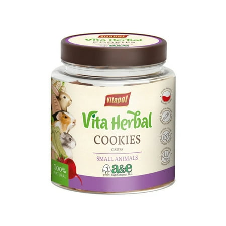 A E Cages Vitapol Vita Herbal Small Animal Cookies 1ea/240 g