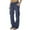 Blue, variant on LGASWYX Womens Cargo Pants With Pockets Outdoor Casual Ripstop Camo Construction Work Pants (Dark Blue,M)